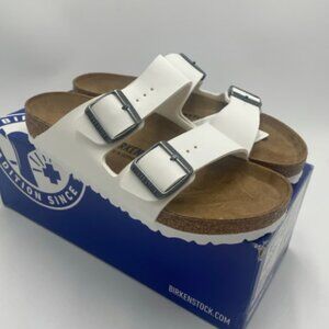 Birkenstock Arizona BS White Sandals Regular Fit EU 38